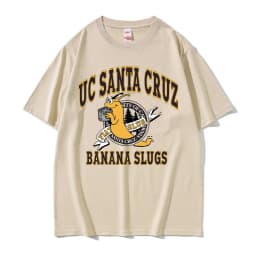 Famous Director Quentin Tarantino Movie Pulp Fiction Jhon Travolta Banana Slugs Same Style Tshirt Men Women Casual Loose T-shirt