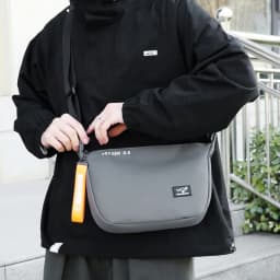 Kangaroo Luxury Brand Casual Men Crossbody Shoulder Bags Blue Black Epithelium Business Man Messenger Bag Small Cycling SlingBag