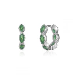 CRMYA Gold-color Clip Dangle Hoop Earrings For Women CZ Zircon Enamel Piercing Women's Earrings Set 2023 Jewelry Wholesale