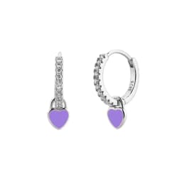 CRMYA Gold-color Clip Dangle Hoop Earrings For Women CZ Zircon Enamel Piercing Women's Earrings Set 2023 Jewelry Wholesale