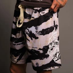 2024 Summer New Men's Fashion Trend Beach Shorts Hole Fabric Multi-Color Outdoor Sports Training Running Casual Quarter Pants
