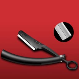 Manual razors for men are good with stainless steel sharp old-fashioned shavers, haircuts and eyebrow shavers