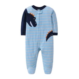 Baby Rompers Spring Autumn Clothes Zipper Fleece Boy Girl Pajamas Newborn Outfit Animal Jumpsuit Infants Clothing 0 -12 Months