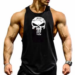 Gym Brand clothing Bodybuilding Fitness Mens running tanks workout BEAST print vest Stringer sportswear muscle undershirt