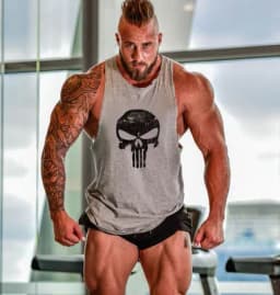 Gym Brand clothing Bodybuilding Fitness Mens running tanks workout BEAST print vest Stringer sportswear muscle undershirt