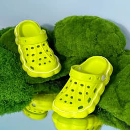 Kids' Summer Lovely EVA Garden Shoes Children Solid Color Toe Sandals Waterproof Breathable Slippers