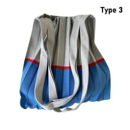 Retro Pleats Crochet Tote Bag Fashion Large Capacity Shoulder Bag Reusable Knitted Handbags Casual Braid Travel Bag for Women
