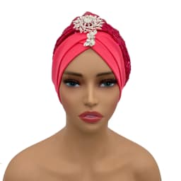 Luxury Rhinestones Turban Cap for Women Soft Comfortable Head Wraps Muslim Headscarf Bonnet Turbante Mujer