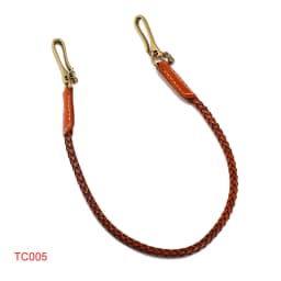 Classic Punk Style Genuine Leather Biker Keychain Jeans Chain Handmade Wallet Chain Waist Chain Men's Rock Clothing Accessories