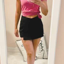 HXAO Shorts Women 2024 Summer Elegant Casual Party Skirt Shorts Ladies Fashion White Khaki Black Short Skirt Pants For Female