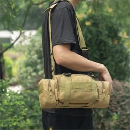 Multifunction 1PC Outdoor Backpack Hunting Waist Pack Waist Bag Camping Hiking Pouch Chest Bag For Men Waterproof Fishing Bag
