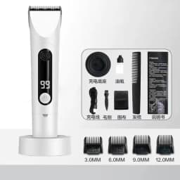 New Mijia Professional Clipper Hair Clipper 3 -Gear Adjustment IPX7 Waterproof Hair Trimmer Machine With Charging Base