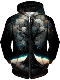 Psychedelic Pattern 3D Printed Scenery Zipper Hoodies Men Women Fashion Hooded Oversized Hoodie Kids Zip Up Sweatshirts Coat