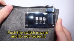 Money Bag Bank Deposit Bag Portable Medicine Bag Small Wallet with Lock for Cash Coins