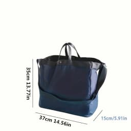 Women's Fashion Tote Bag, Waterproof Nylon, Versatile & Chic, Durable & Spacious with Double Handle