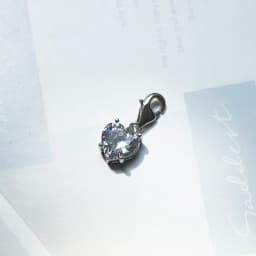 Hot Fashion Jewelry White Zircon Heart Pendant Dangle Charm Pure 925 Sterling Silver Romantic Gift For Women