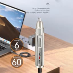 Origina Kemei all in one Rechargeable Ear Nose Hair Trimmer For Men&Women Electric Eyebrow Beard Trimer Neckline Face Grooming