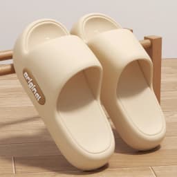 2026 Summer Platform Cloud Slippers Women Comfy Solid Color Soft Sole EVA Pillow Slides Woman Couple Non Slip Beach Flip Flops