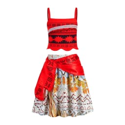 Moana Vaiana Girls Dress Cosplay Costume Fantasy Carnival Moanas Casual Party Birthday Dresses Kids Clothing Christmas Costumes