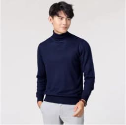 Cashmere Turtleneck Men Sweater Clothes for 2024 Autumn Winter Jersey Hombre Pull Homme Hiver Pullover Men High Neck Sweaters