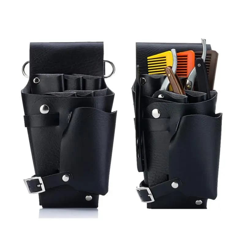Multi-Functional Hairdressing Tool Storage Bag Hair Clip Comb Scissors Waist Bag Salon Barbershop Hairdresser Belt Bag Supplies