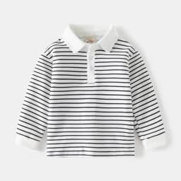 2-6 Y Children's Solid Color POLO Shirt Boy Handsome Fashion Sports Long Sleeve Sweatshirts Girl Casual Cotton Tops Kids Clothes