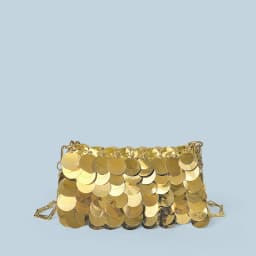 Small niche design bag for women 2024 new summer versatile shoulder crossbody bag handmade sequin high-end chain small square ba