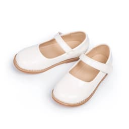 KIDSUN Black Fashion Children's Shoes Girl Formal Buckle Rubber Sole Leather Princess Dress Shoes Classic Size 21-32