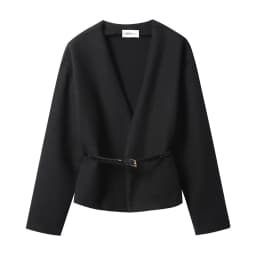 Women's Outerwear 2024 New Fashion With Belt Soft Top Elegant Chic Autumn/Winter Coat