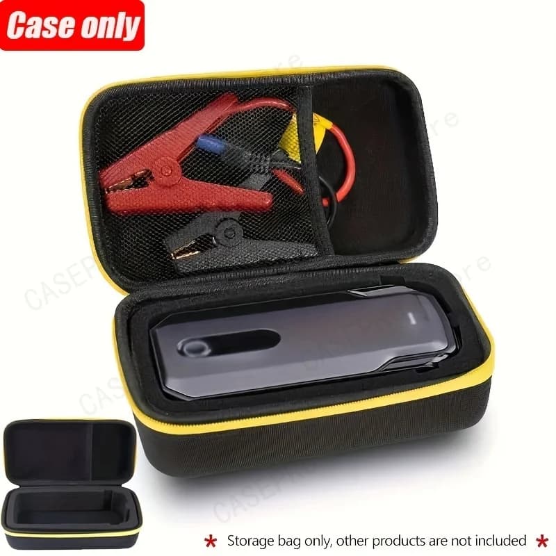 Hard EVA Outdoor Travel Case Bag - for Baseus Portable Car Battery StarterWater-Resistant, Shockproof, for Easy Carrying