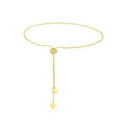 VEWANT Women 925 Sterling Silver Adjustable Silica Stopper Bead Disc Long Necklace Bracelet Luxury Trendy Wedding Fine Jewelry