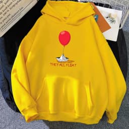Horror Movie StephenKing It Clown Sweatshirts Long Sleeve Women_Men Winter Hoodies Casual Female Graphic Printing Pullovers Tops