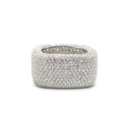 Luxury Promise Ring 925 Sterling Silver Micro Pave Lab Diamond Engagement Wedding Band Rings for Women Men Jewelry