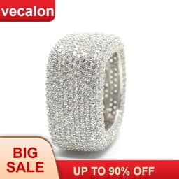 Luxury Promise Ring 925 Sterling Silver Micro Pave Lab Diamond Engagement Wedding Band Rings for Women Men Jewelry