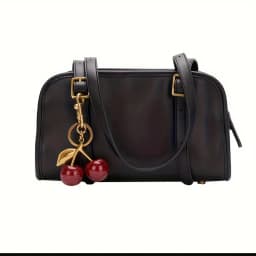 2 Styles Of Cherry Pendants Suitable For Coach Bags Women's Handbags, Shoulder Bags, And Keychain Accessories Bag Accessories