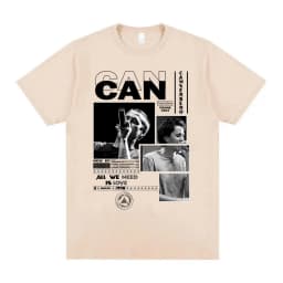 Rapper Canserbero All We Need Is Love Graphic Print T-shirt Men Women Hip Hop Fashion Tshirt Unisex Cotton Vintage T-shirts Tops