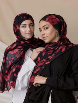 1Pcs Fashion Watercolor Print Hijab Islam Ramadan Women Bohemian Soft Muslim Hijabs Foulard Femme Shawl Wrap Scarf Headscarf