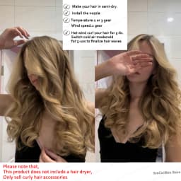 40MM Curling Attachment For Dyson Nural HD16 SenCiciMen HD15 Hair Dryer Nozzle Automatic Curling Barrels Curl Hair Styler Tool