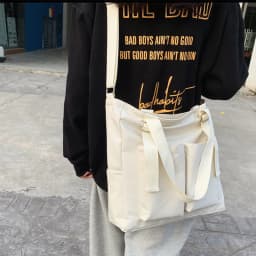 Female Simple Shoppers Bags Fashion Zipper Oxford Shoulder Handbags Waterproof Large Capacity Women's Brand Crossbody Tote Bags