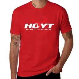 New HOYT ARCHERY LOGO BOW ARROW Graphic Print Classic Short Sleeves T-Shirt Aesthetic Clothing t shirts Men's Clothing