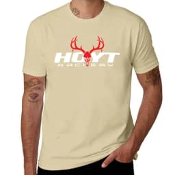New HOYT ARCHERY LOGO BOW ARROW Graphic Print Classic Short Sleeves T-Shirt Aesthetic Clothing t shirts Men's Clothing