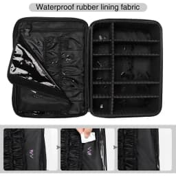 Large Capacity Cosmetic Case Waterproof Manicure Makeup Toolbox,Makeup Bag For Travel New Professional Tattoo Tool Makeup Case