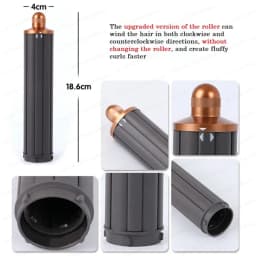 40MM Curling Styler Attachment For Dyson Supersonic Nural HD16 Hair Dryer Automatic Curling Barrels Curl Hair Styler Tool Nozzle