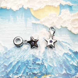Violet Enamel Star Pendant Dangle Charm Hot Sell Europe Fashion European 925 Sterling Silver Trendy Gift For Women