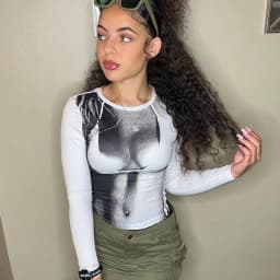 Tie Dye Long Sleeve Crops Tops Crewneck Slim T-shirts Spring Casual Print Tees For Women Y2k 3D Stereoscopic Streetwear Tshirt