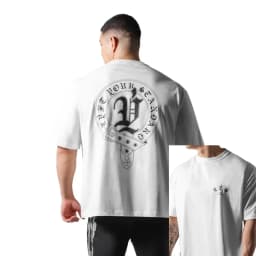 LYFT New Muscle Fitness Men's Running T-Shirts Training Jersey Casual Loose Sports Cotton Short Sleeve T Shirt Workout Tops Tee