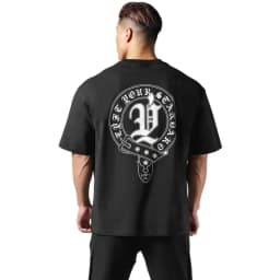 LYFT New Muscle Fitness Men's Running T-Shirts Training Jersey Casual Loose Sports Cotton Short Sleeve T Shirt Workout Tops Tee