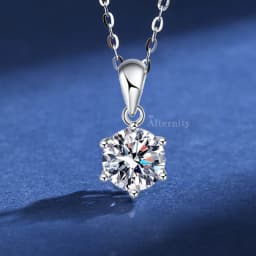 100% Real D Color Moissanite Pendant Necklace GRA Certificate for Women Wedding Bridal S925 Sterling Silver Fine Jewelry