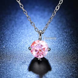 100% Real D Color Moissanite Pendant Necklace GRA Certificate for Women Wedding Bridal S925 Sterling Silver Fine Jewelry