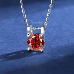 100% Real D Color Moissanite Pendant Necklace GRA Certificate for Women Wedding Bridal S925 Sterling Silver Fine Jewelry